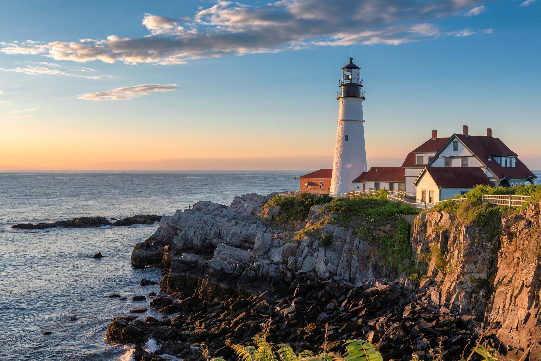 Portland Head Lighthouse in Maine 