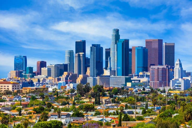 Los Angeles skyline Los Angeles skyline